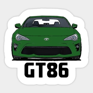 Toyota GT86/Subaru BRZ - Green Sticker